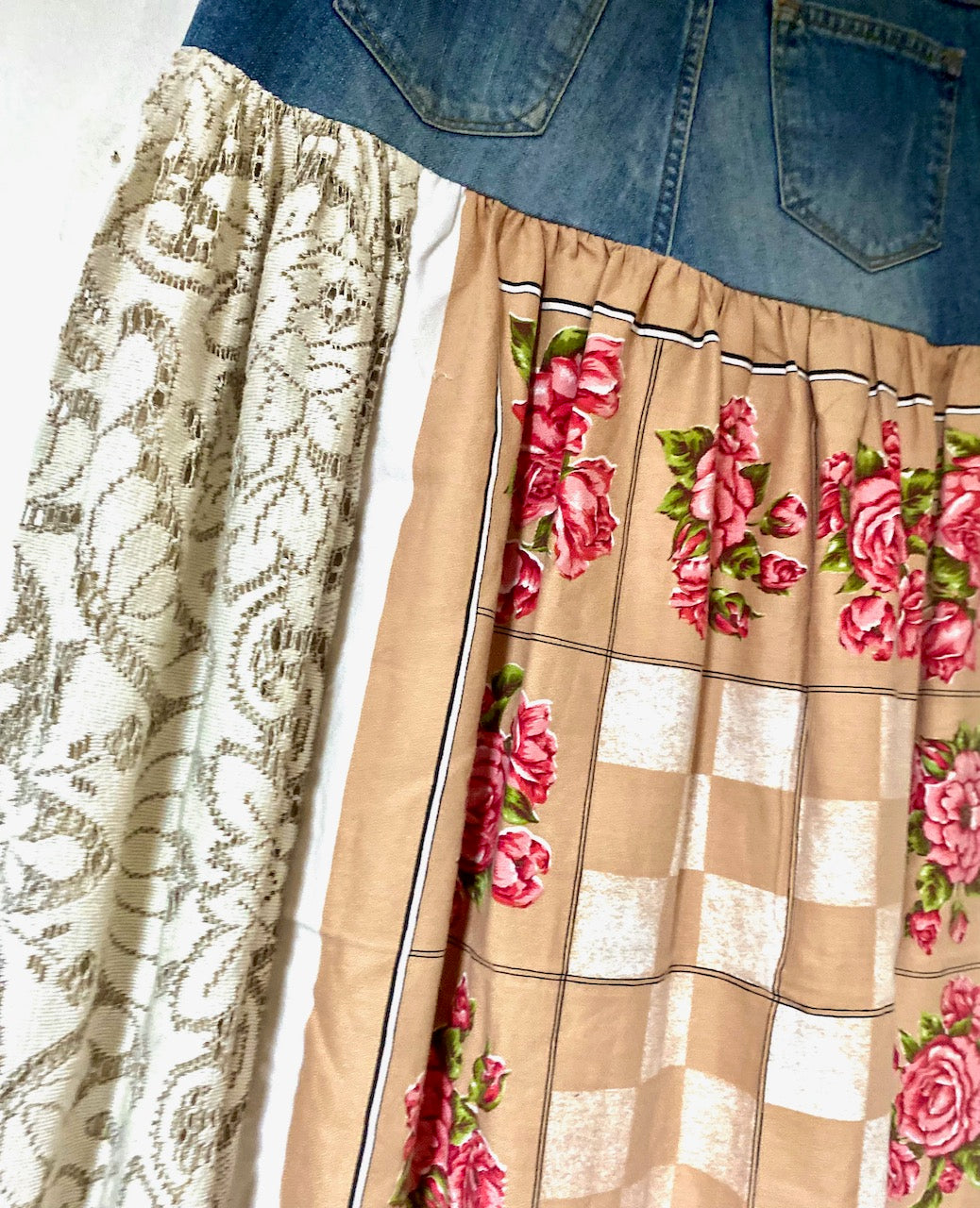 Justify My Love - Up-cycled skirt - Medium