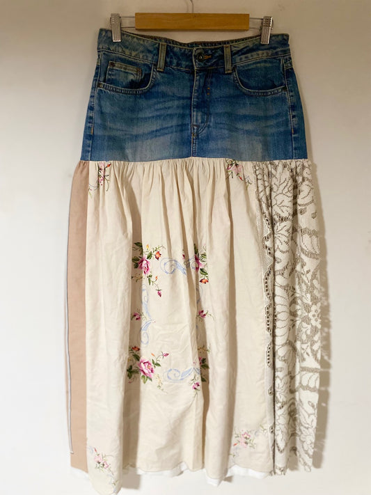Justify My Love - Up-cycled skirt - Medium